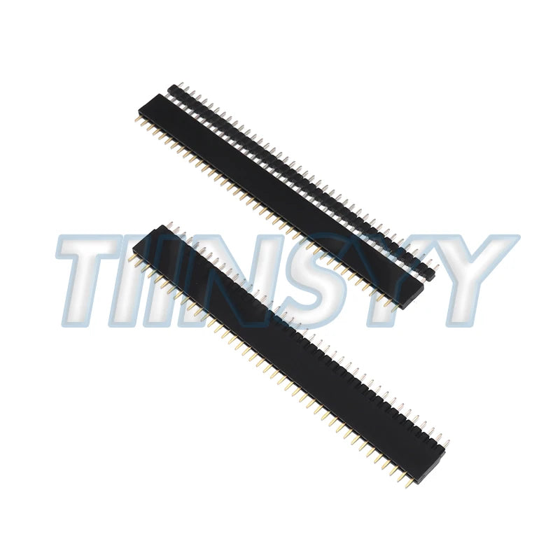 20 Pcs 10 Pairs 40 Pin 1x40 Single Row Male And Female 2.54 Breakable Pin Header PCB JST Connector Strip For Arduino DIY Kit