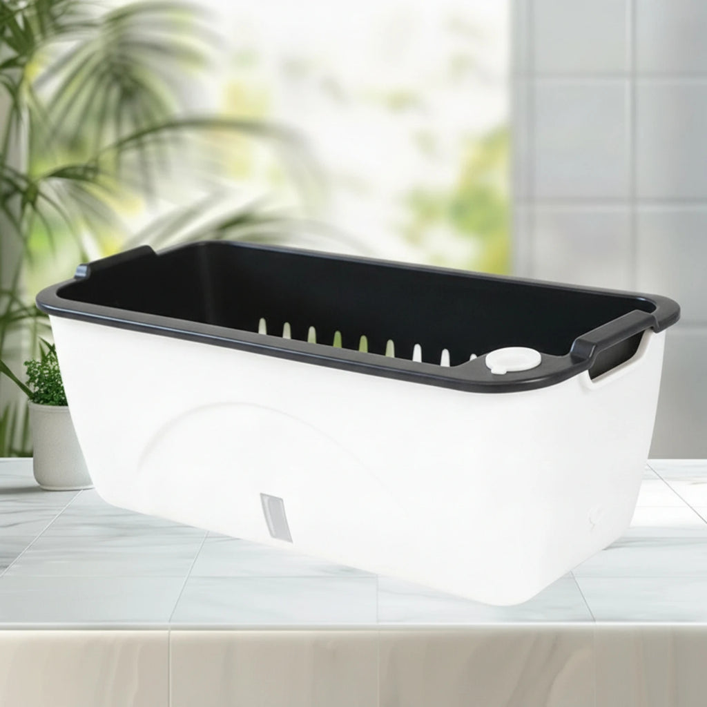Self-Watering Planter Compact Self Watering Planter Flower Box Long-Lasting Practical for Balcony, Windowsill