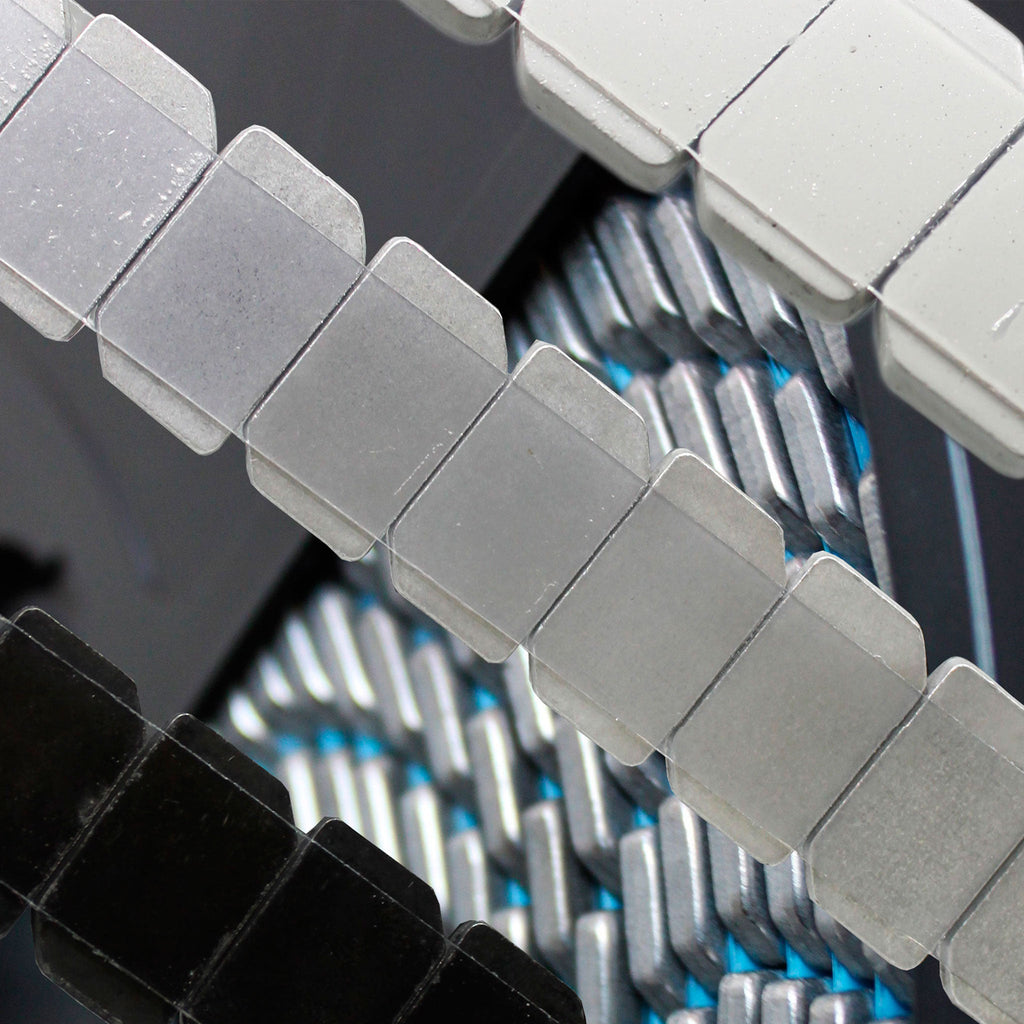 CleanWeight adhesive weights in rolls