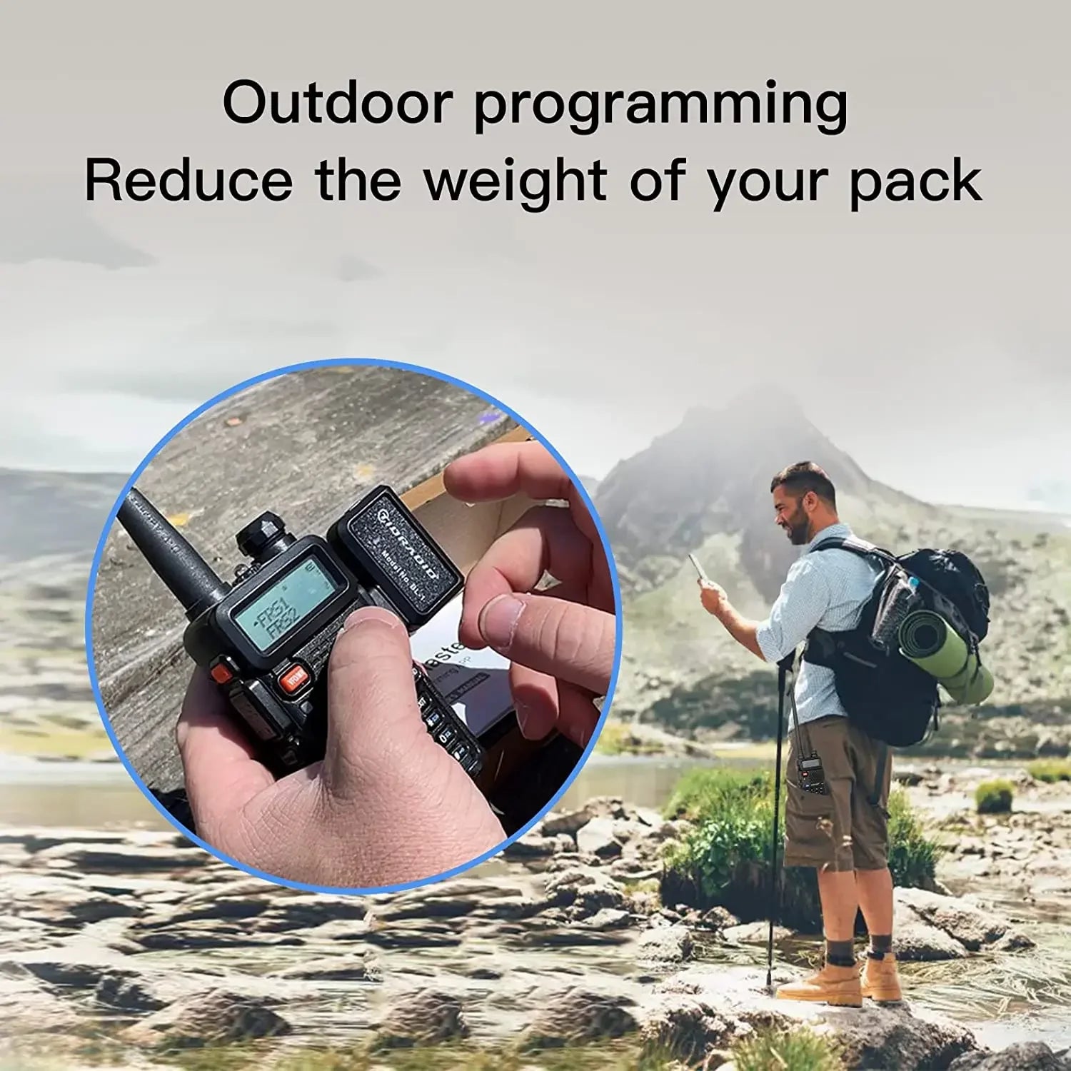TIDRADIO Wireless Programmer Phone Programming for Walkie Talkie Multiple Model Search Repeaters For Quansheng UVK5 BF UV-5R