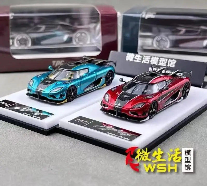 Ready stocksTPC 1/64  Agera RS  Diecast Fully  Collection Gift Scale Model Car