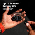 Wireless Earbuds with Touch Controls, Water Resistant, Noise Reduction, Great for Sports and Running, Works with Android/iPhone