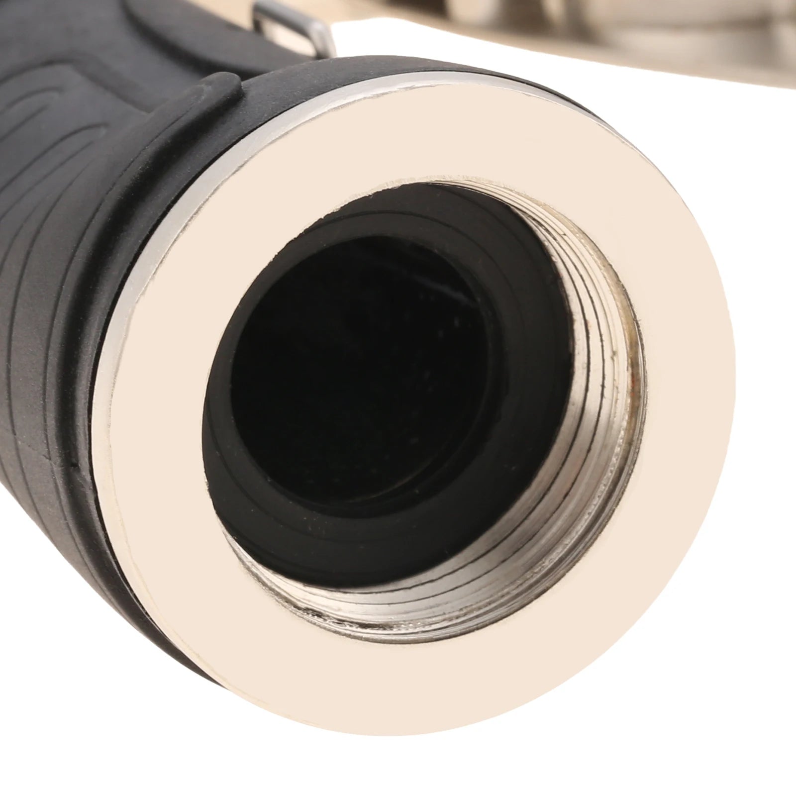 Metal Garden Hose Spray Nozzle with Non-Slip Handle Universal 3/4" Standard Thread for Outdoor Garden Watering Car Cleaning