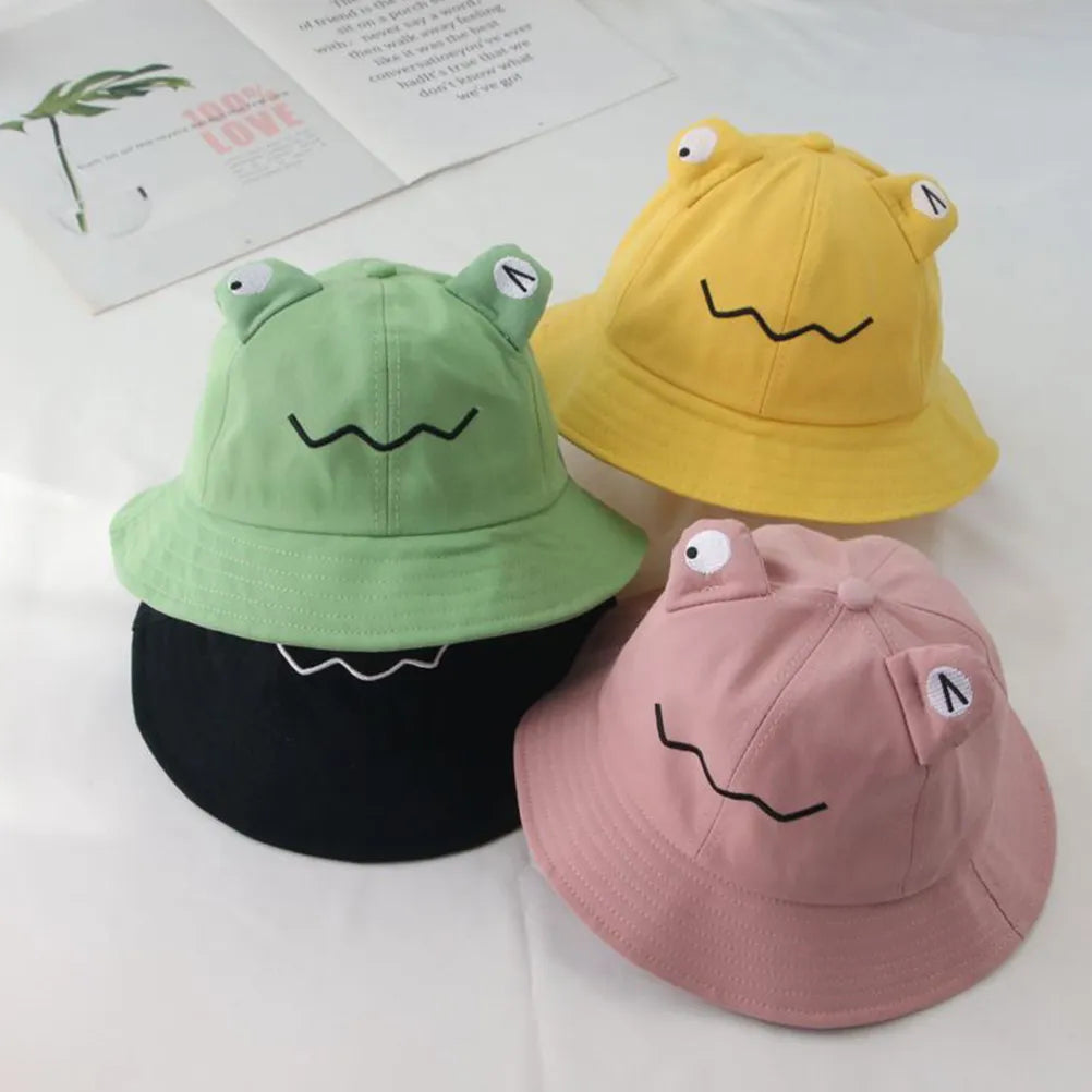 Children Sun Hat Pink Lightweight Uv Protection Fisherman Bucket Hat Outdoor Summer Beach Sun Protection Ideal for Hiking