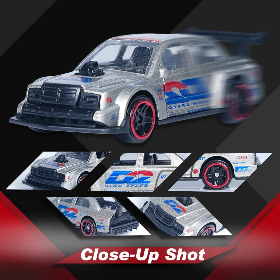 Alloy Car Model Simulation 1:64 Sliding Sports Car Racing Car Children's Toy Car Boy Gift Christmas Toy Gift Racing Car Ornament