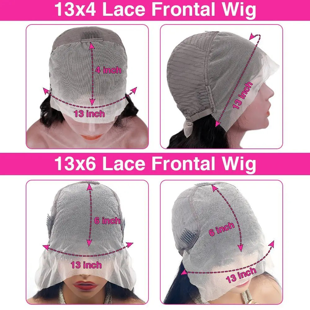 Highlight P4 27 Body Wave Wig 13x4 13x6 HD Transparent Lace 200 Density Pre Plucked Hairline Soft Smooth Texture Elegant Ombre Color For Daily Styling