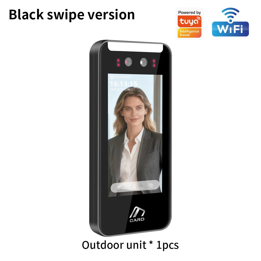 Lucking Door AI520KS LAN TCP WIFI Smart Life App Dynamic Face Recognition Attendance for Fingerprint Access Control System