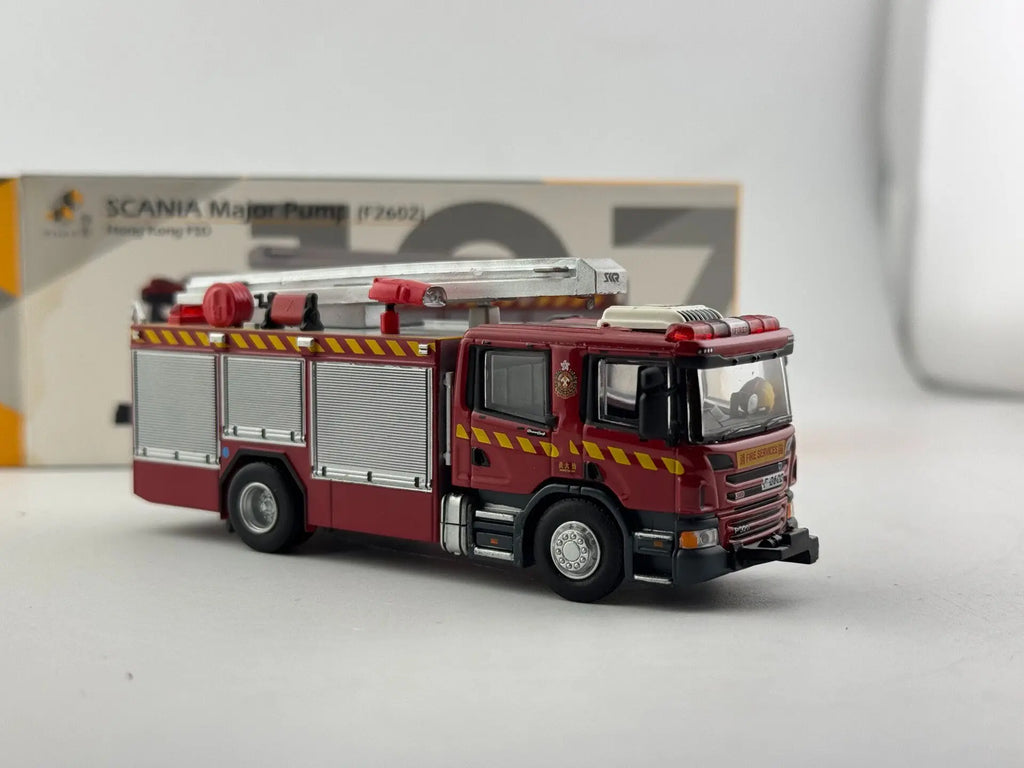 Tiny Shadow 197 Hong Kong Fire Truck F2602 Car Model