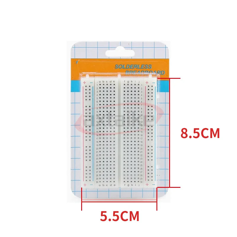 400 / 830 Bread Board Bus Test Circuit Board For Arduin Tie Points Solderless PCB Breadboard Mini Universal Test Protoboard DIY