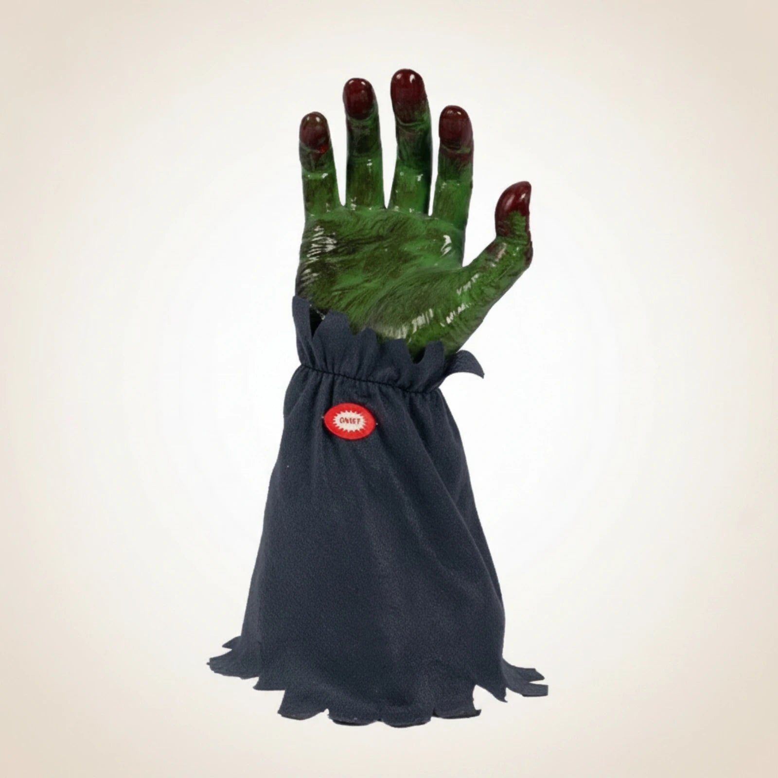 Ghost Hand Decoration Spooky Animated Hand with Cloth Base Animatronic Prop Scary Sturdy for Tabletop Displays