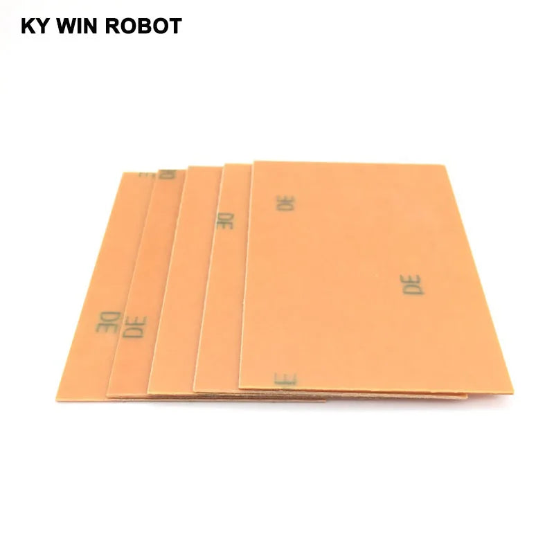 PF PCB Single Side Copper Clad Plate DIY PCB Kit Laminate Circuit Board 7x10cm 10pcs