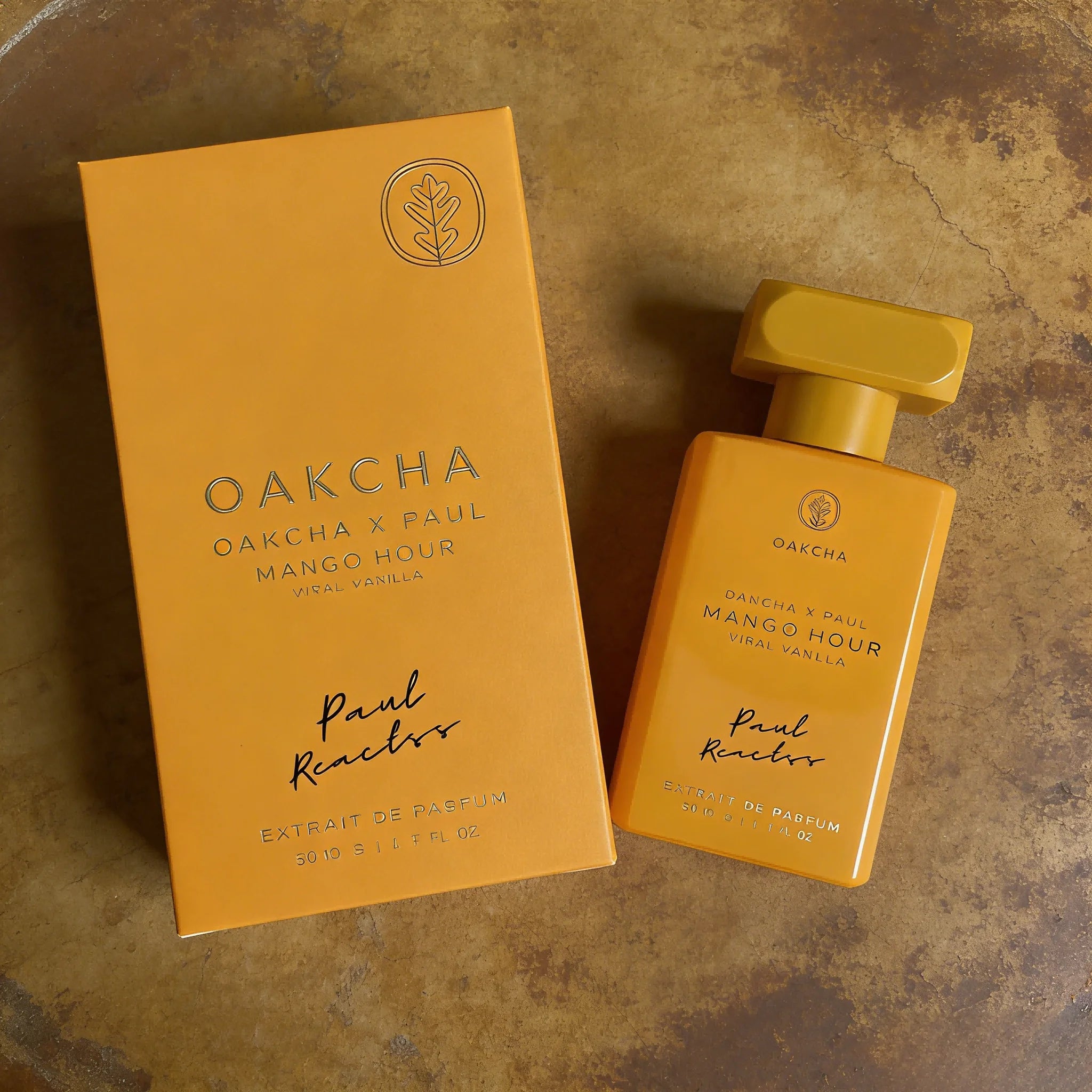 OAKCHA Series Men's & Women's Perfume Mango Hour Viral Vanilla 1.7 fl oz (50ml) Extrait de Parfum – Long Lasting Sweet Tropical Mango Vanilla Fragrance for Daily Wear & Gift