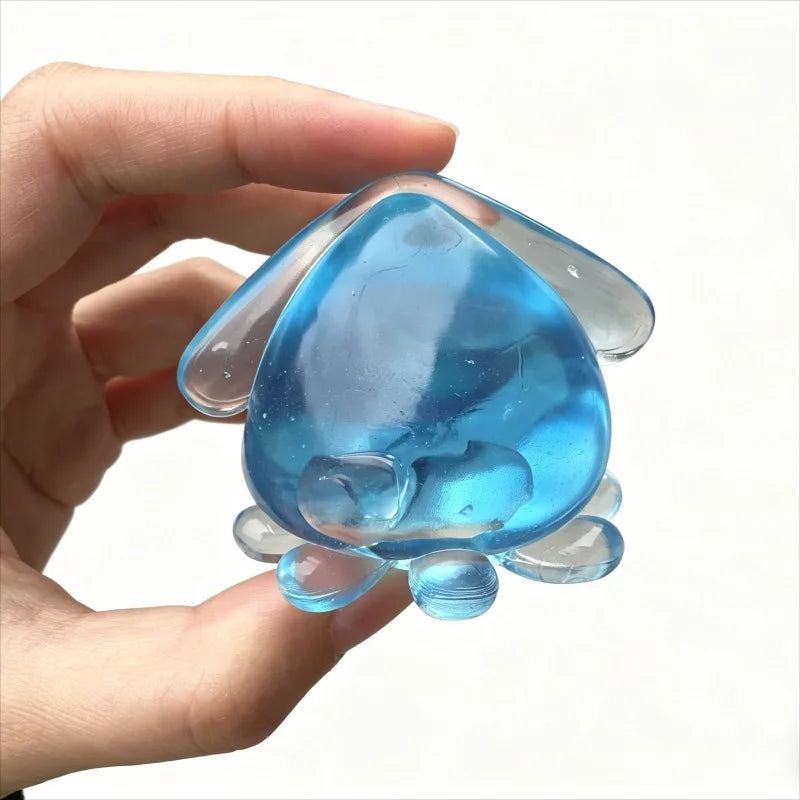 Squishy Octopus Maltose Fidget Toys Soft Kawaii Mini Calamari Fidget Squishes Fun Anti-stress Squid Sensory Toy for Adults Gifts