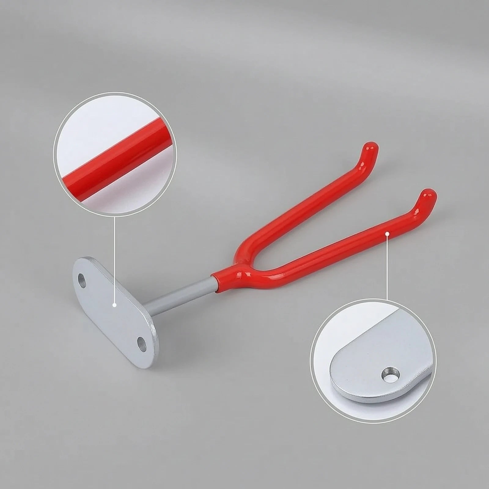 Spray Wall Mount Low-Profile Spray Holder Powder-Coated Heavy Duty for Painters, Workshop, Garage