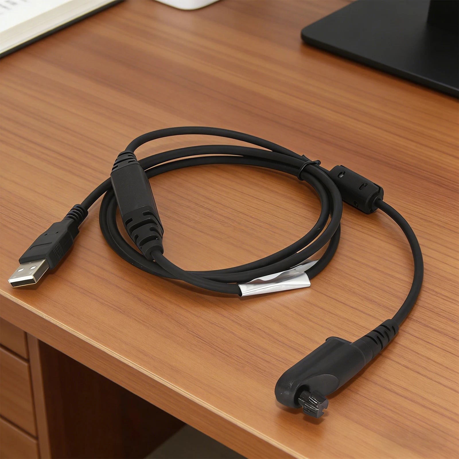 USB Program Cord Replacement Direct PC Connection Plug-and-Play PC45 Programming Cable for Hytera PD600/680/606/660