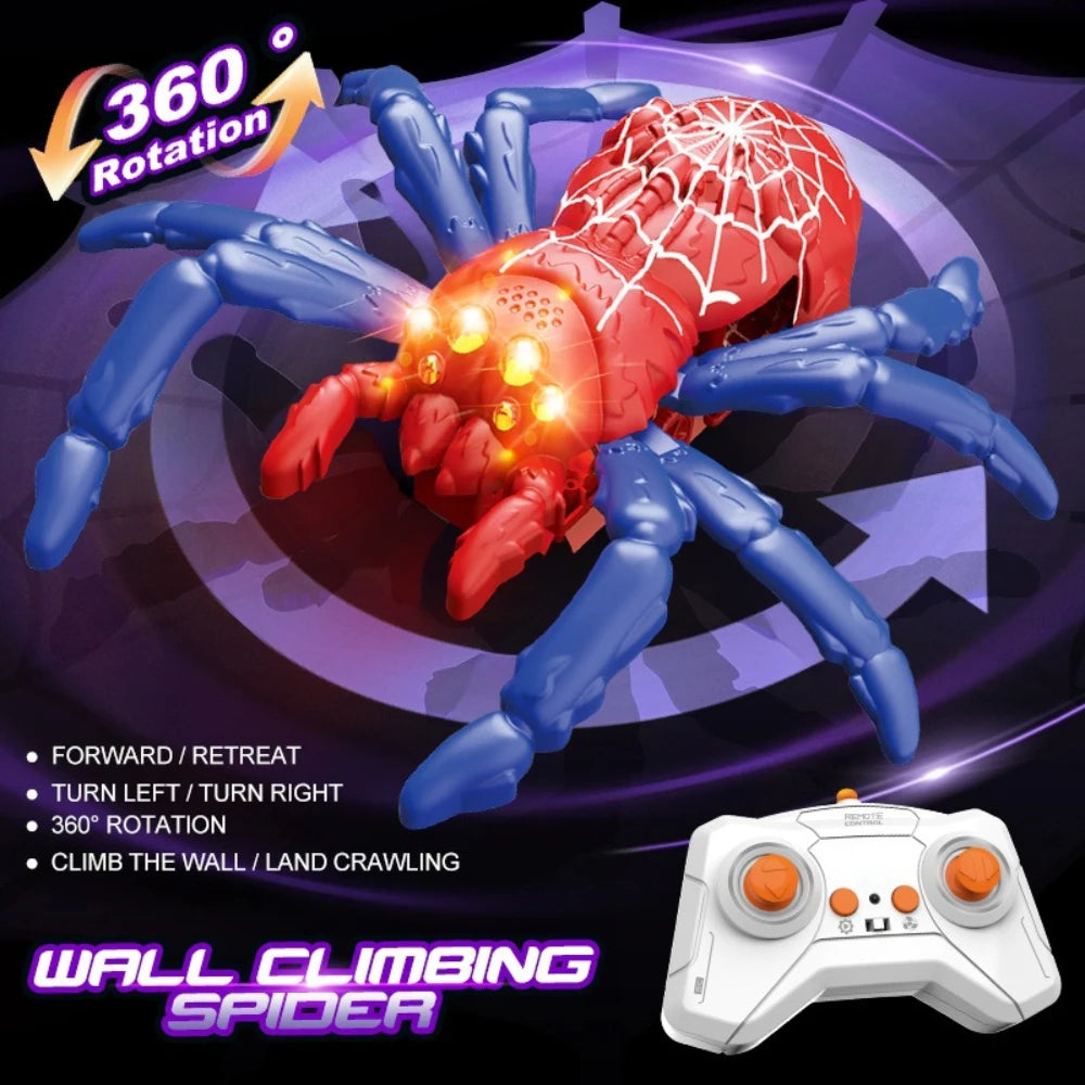 Remote Control Wall Climbing Gecko Toy Rechargeable Electric Crawling Lizard Chameleon Toy Birthday Gift for Adult