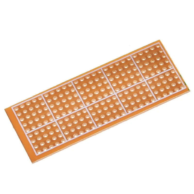 5/10pcs PCB Board 2.5x6.4cm Single Side PCB Board DIY Universal Experiment Matrix Circuit Board Single Row Continuou Hole
