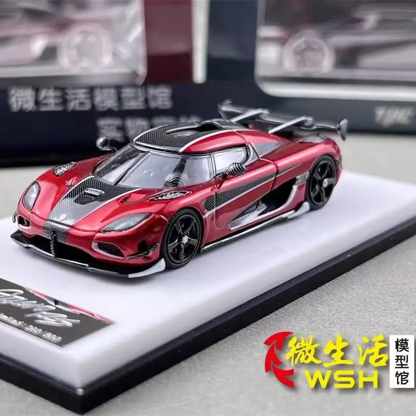 Ready stocksTPC 1/64  Agera RS  Diecast Fully  Collection Gift Scale Model Car