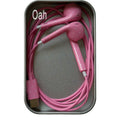 Oah Polka Dot Wired Earphones ABS Material Type-C/Lightning Dynamic Hifi Wired Earphones Digital Audio Headphones Gifts