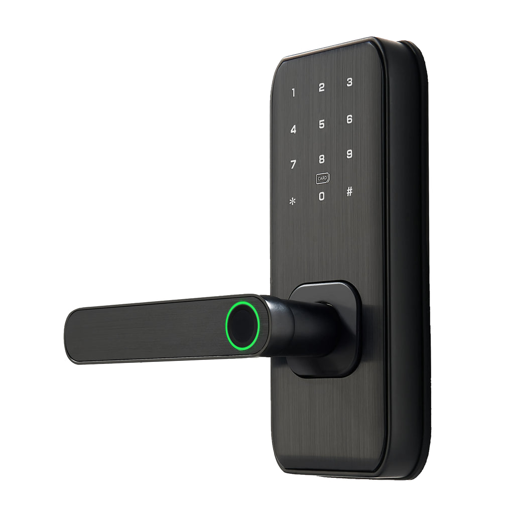 TTLock APP Smart Fingerprint Password RFID Deadbolt Lock For Indoor Wooden Door