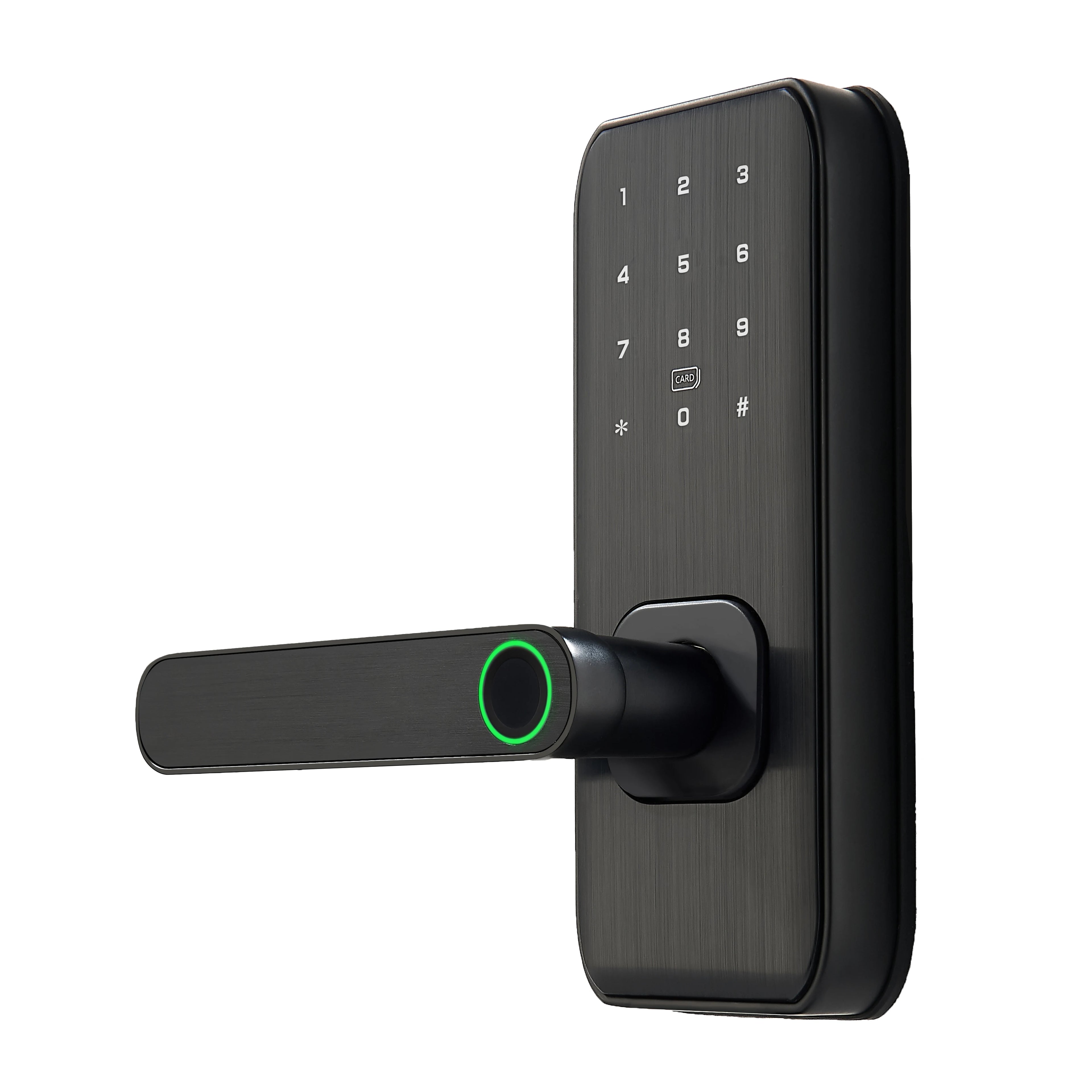 TTLock APP Smart Fingerprint Password RFID Deadbolt Lock For Indoor Wooden Door