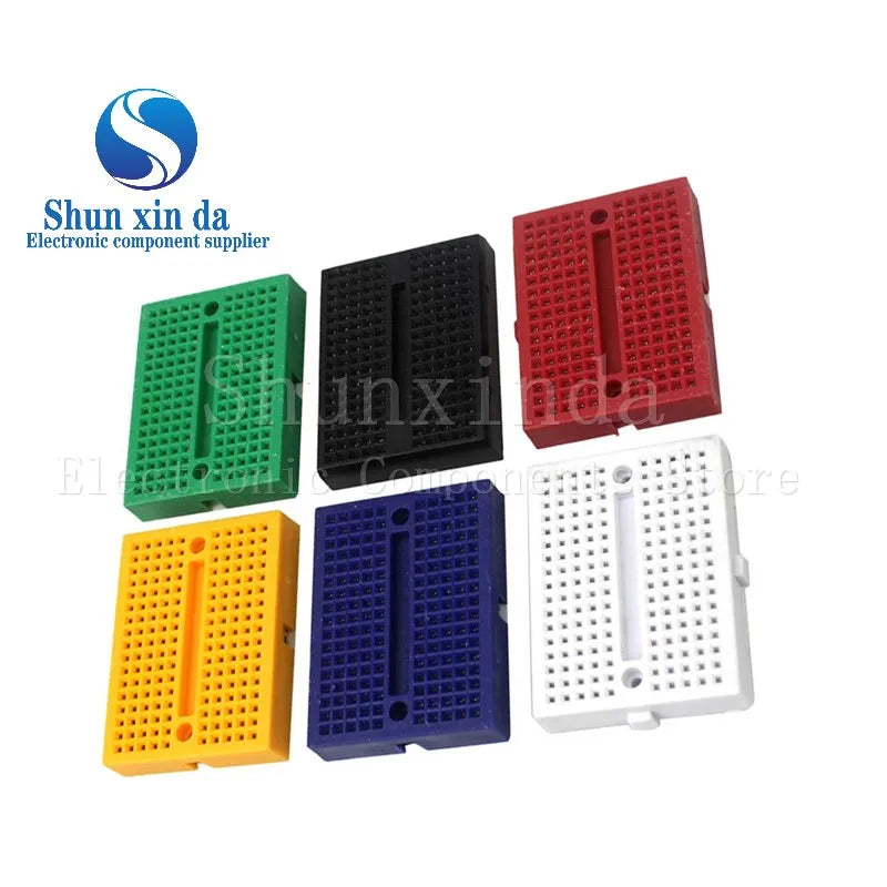 5PCS 35*47mm SYB-170 SYB170 Mini Solderless Prototype Breadboard 170 Tie-points PCB Test Board DIY Combination Splice