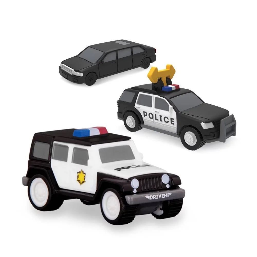 Battat Mini Toy Vehicle Playset - Pocket Series Blind: Educational Focus on Motor Skills, Plastic Car Set