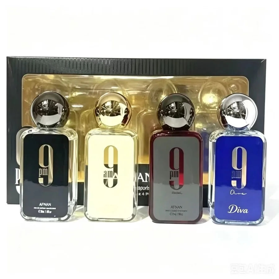 4pc Pour FemmeA perfume suitable for nighttime use, with woody and vanilla notes.