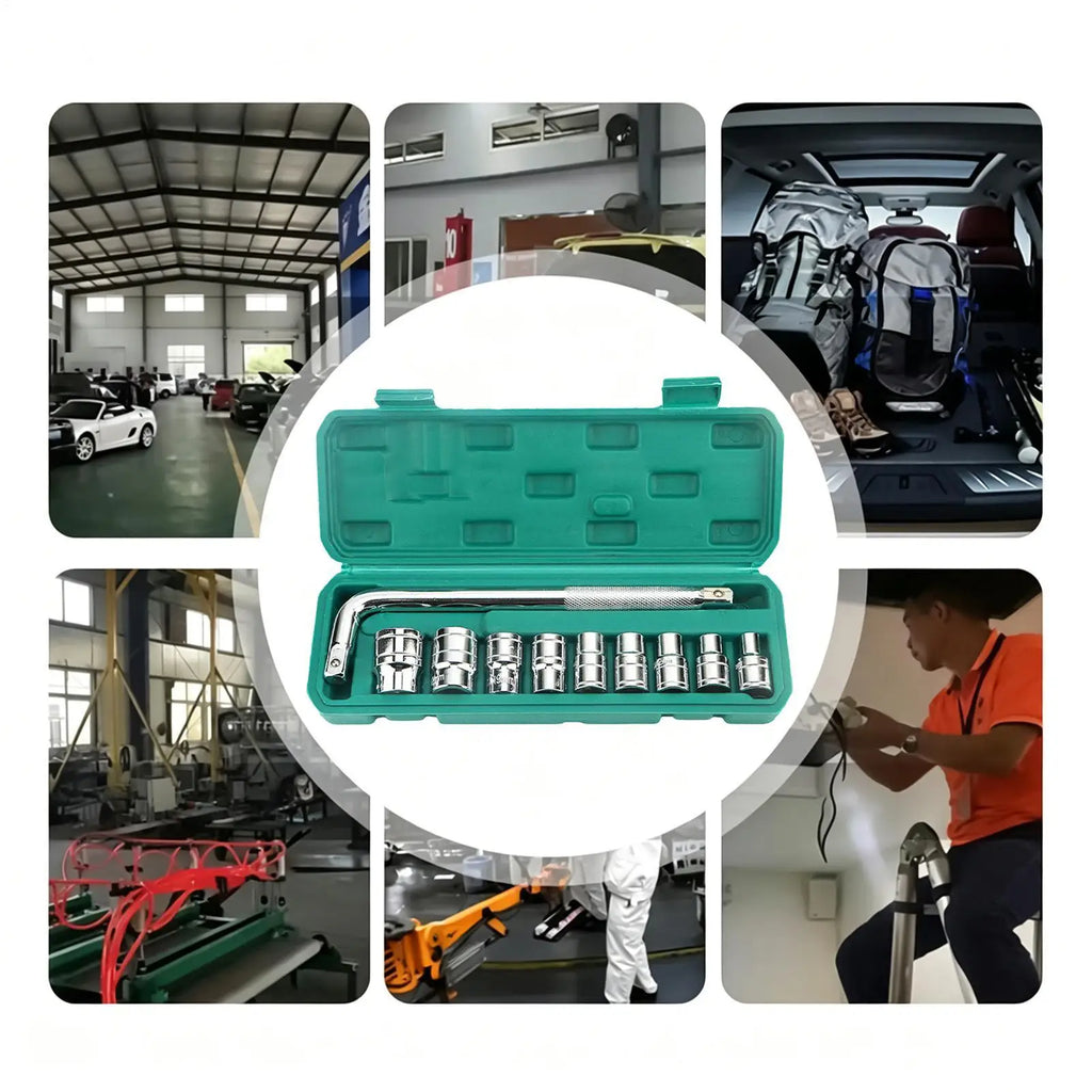Socket Wrench Set Universal Multifunctional Portable Tool Auto Repairing Mechanics Tools Kit For Car Motorcycle Bicycle
