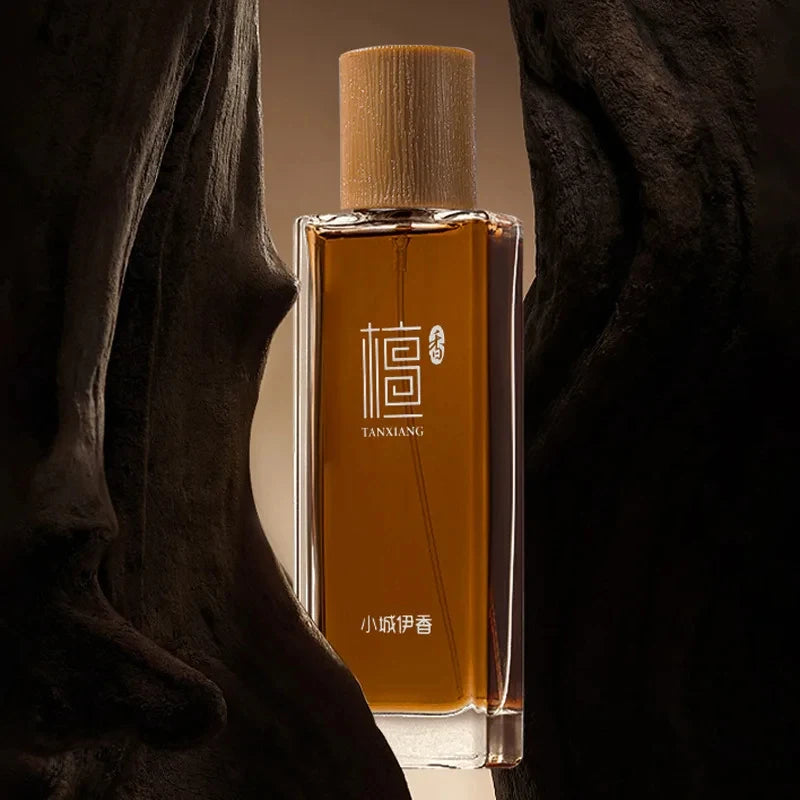50ml Sandalwood Eau de Toilette Unisex Long Lasting Woody Fragrance Natural Light Perfume Spray for Men Women Daily Casual