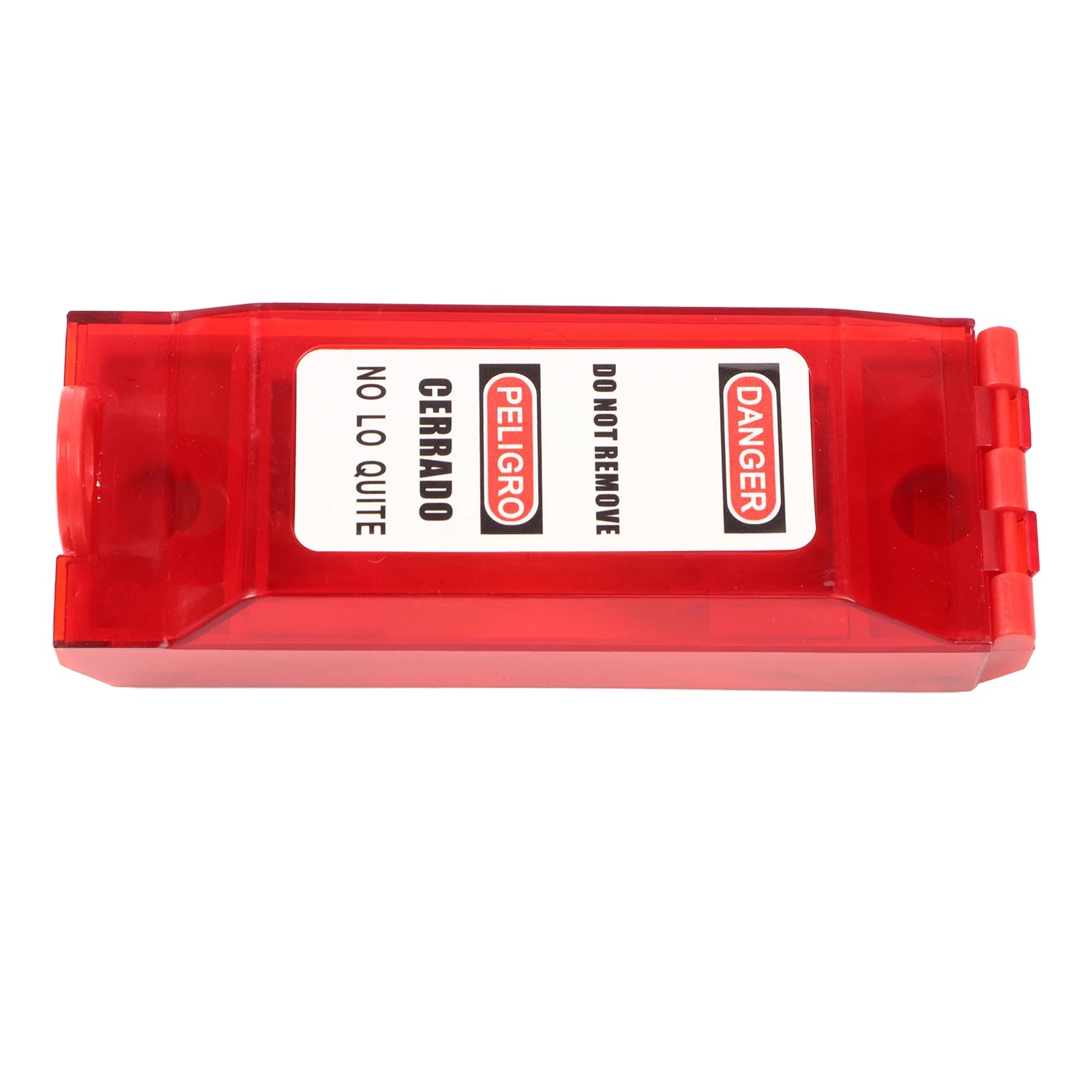 Flexible Wear Resistant Protective Cover For Safety Padlock Durable Lockout Wall Shield Suitable For Household Use