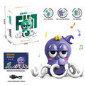 Electric Dancing Octopus Toy Automatic Induction Obstacle Avoidance Colorful Musical Interactive Crawling Octopus Toys