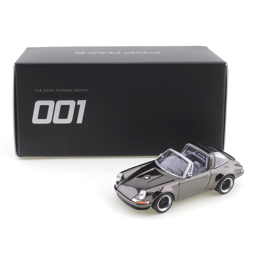 XCARTOYS POPRACE 1/64 S-DarkChrome004 Ford Mustang GT500 Car Model Replica Series Children Christmas Gifts Boy Toys
