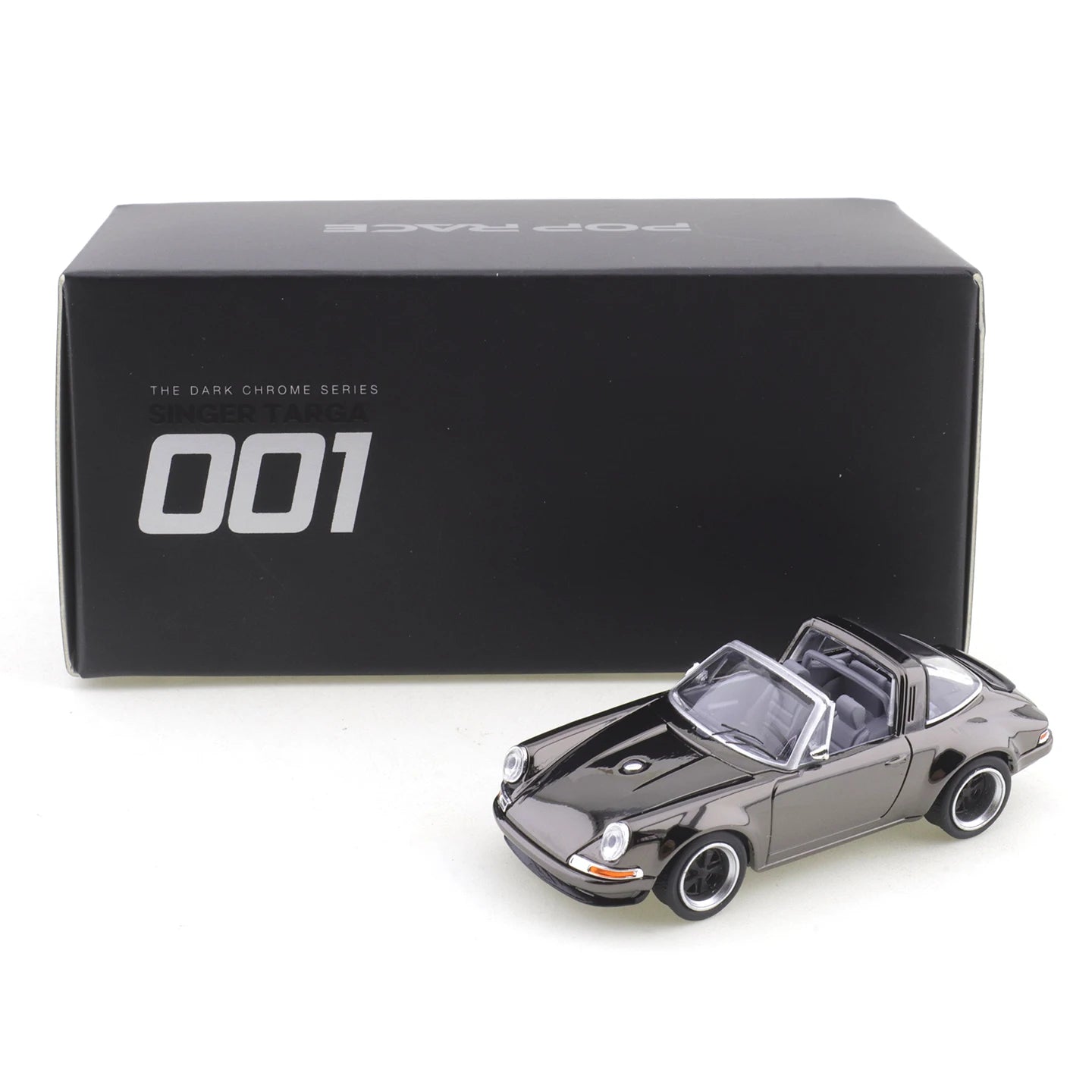 XCARTOYS POPRACE 1/64 S-DarkChrome004 Ford Mustang GT500 Car Model Replica Series Children Christmas Gifts Boy Toys