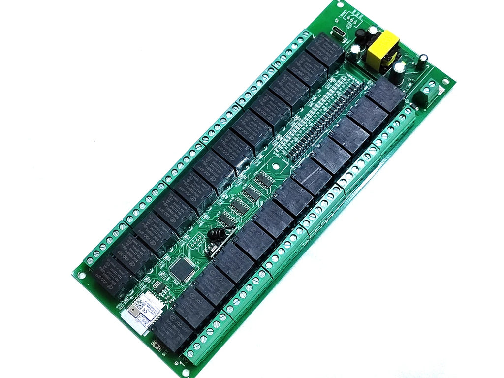 Relay Switch Module 24 Channel Works with Tuya WiFi Zigbee RF 433MHz Wireless Smart Home Remote Control Switch board controller