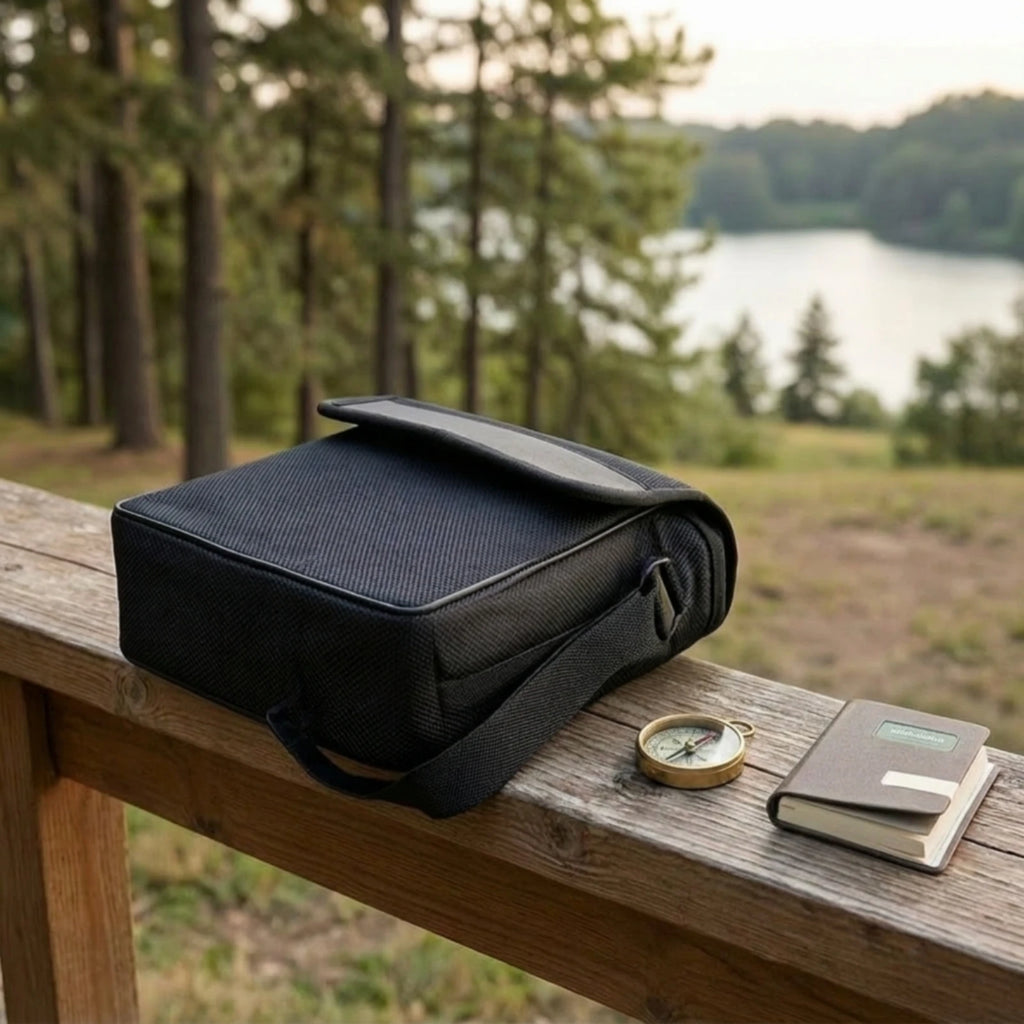 Binocular Case with Shoulder Strap Padded Binocular Case with Strap Accessory Safeguarding Lightweight for Birdwatchers