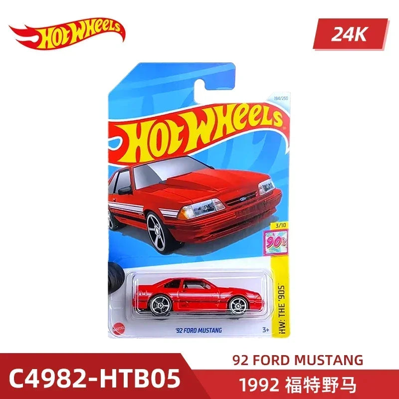 2024 C4982 Case K Original Hot Wheels 1/64 Miniatures Cars Hoteelws Model Car Hotweheels Hotwheels Vehicle Toys Model Scale Cars