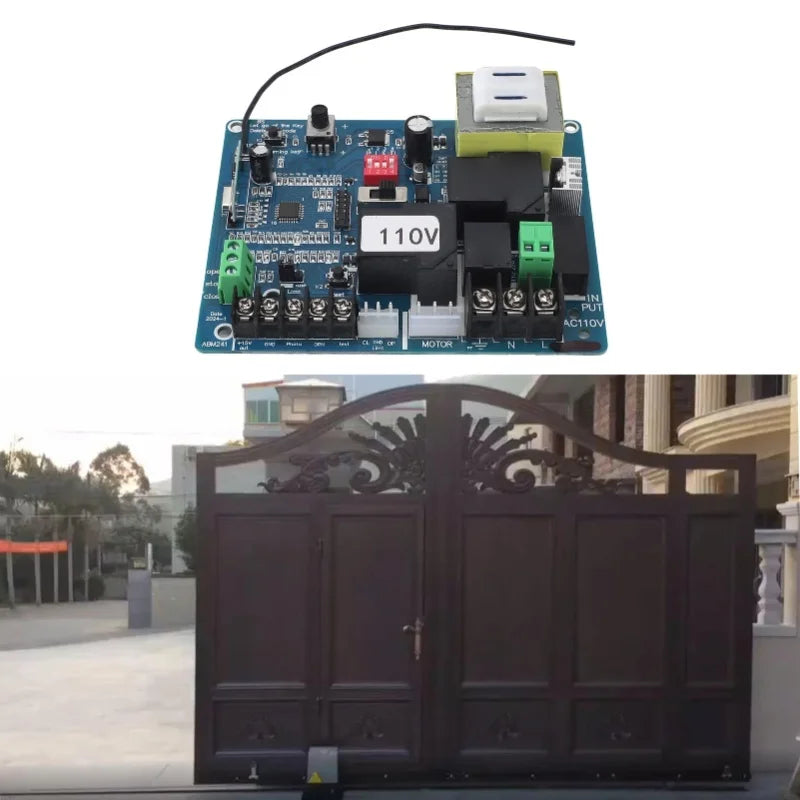 Remote control sliding door opening machine motherboard, universal electric door controller door circuit board