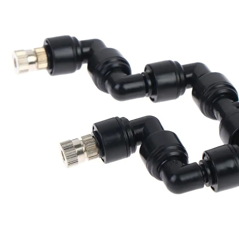 0.3mm Connect With 6.35mm Pipe 4 Head Garden Watering Reptile Fogger Mister With Quick Connecting Nozzle