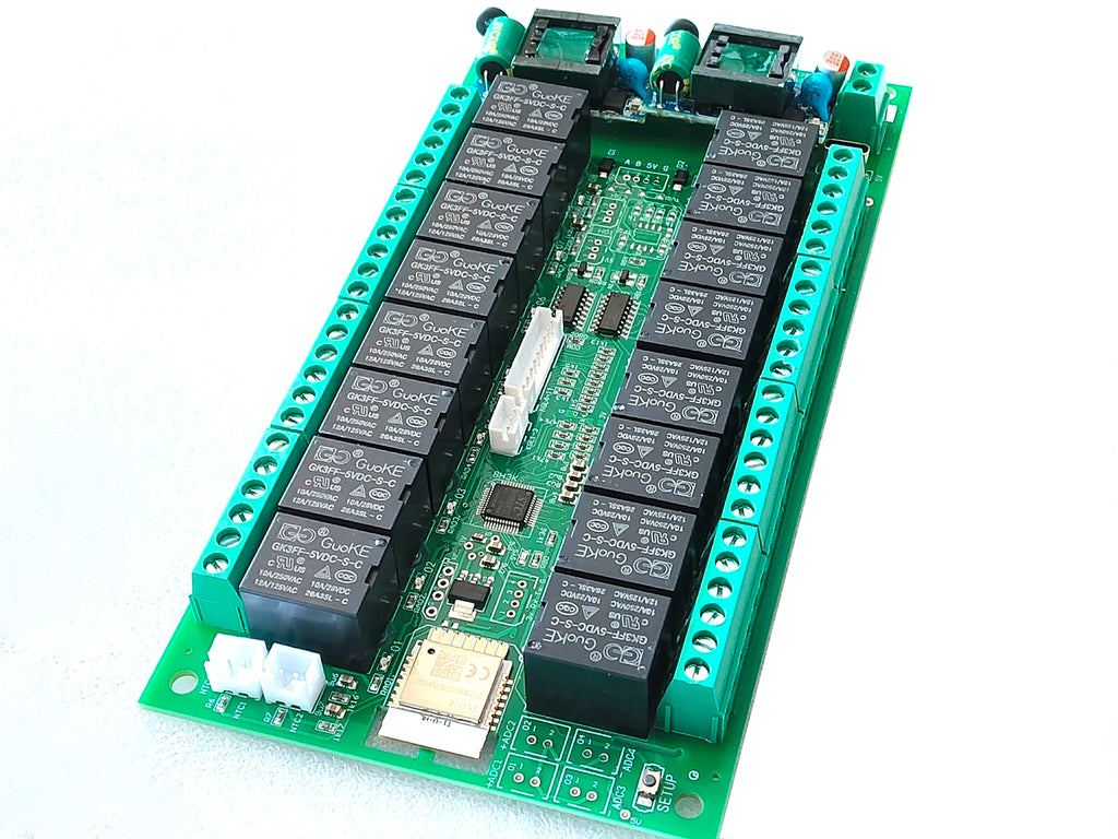 11 switch input 16 Channel Works with Tuya WiFi Zigbee Smart Relay Module board controller interlock Jog Multi-Scenario Control