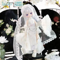 Luluelf Story Limited Hang Card Green White Snake 1/8 Bjd Ball Jointed Doll Chinese Style Collectible Figure Gift For Fans