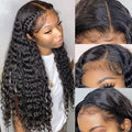 Deep Wave 13x4 Hd Lace Front Human Hair Wig 42 Inch Deep Wave 13x6 Hd Lace Frontal Wig Deep Wave Lace Frontal Wig 13x4 13x6 360 Hd Curly Human Hair 30 40 Inch Lace Front Wigs For Women Pre Plucked