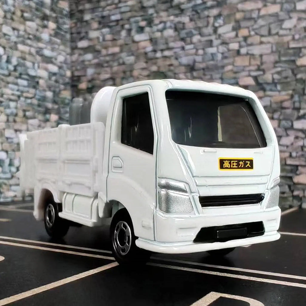 TAKARA TOMY Tomica No.80 Propane Gas Delivery Truck Diecast Alloy Mini Car Model Metal Static Vehicle Collectible Toy Gift