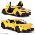 Maserati MC20 Supercar Simulation Diecast & Toy Vehicle Pull Back Car RMZ city 1:36 Alloy Collection Model Gifts For Children