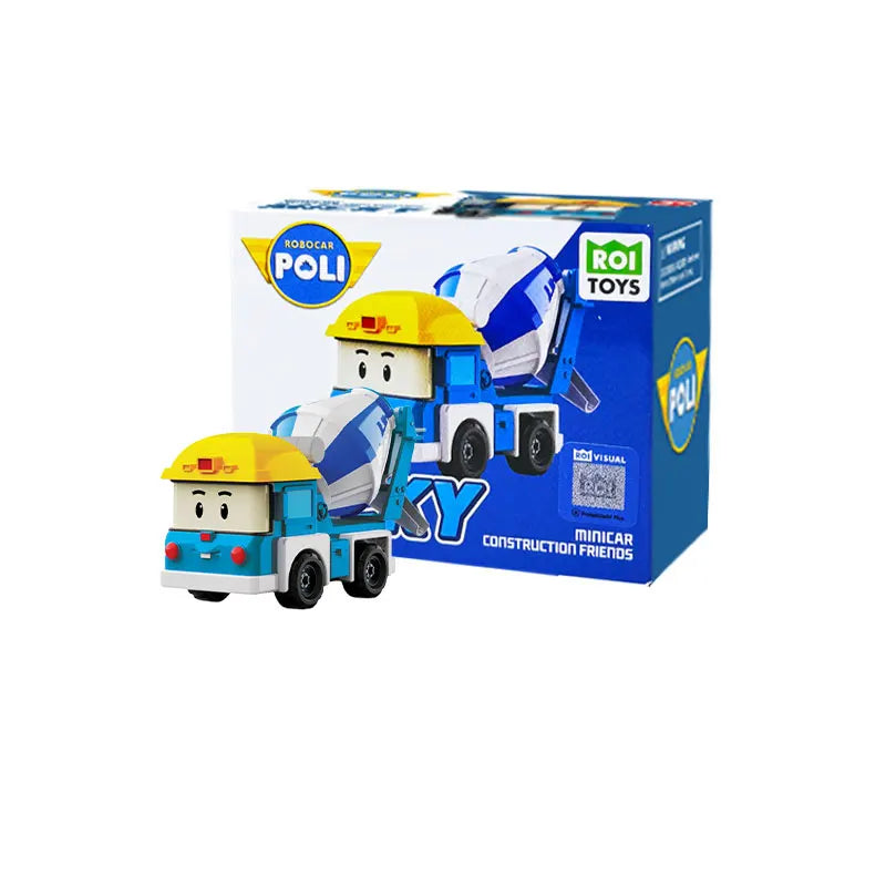 MINICAR Series Single Vehicle, Non Deformable Mini Toy Car, Perfect Size Little Hands Grasp