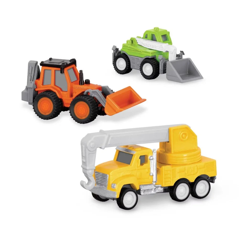 Battat Mini Toy Vehicle Playset - Pocket Series Blind: Educational Focus on Motor Skills, Plastic Car Set