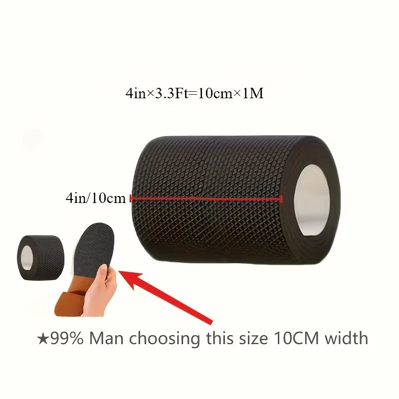 YITAPE Self-Adhesive Shoe Sole Protector Non-Slip Noise-Reducing Repair Tape for High Heels Sneakers Sandals Anti-Wear Sticker