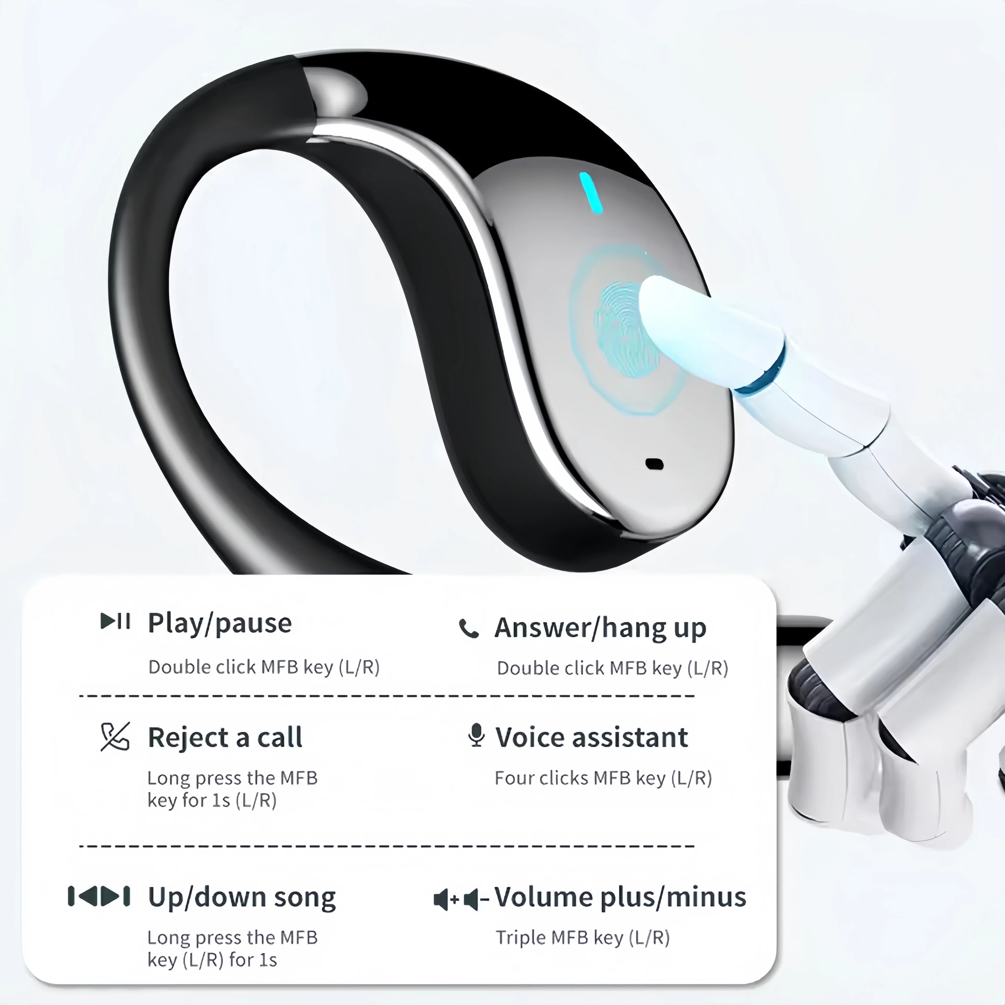 2026 New AI Translation Earbuds Bluetooth 5.4 Noise Cancelling 144 Languages Real Time Instant Translator 3-in-1 Smart Headset