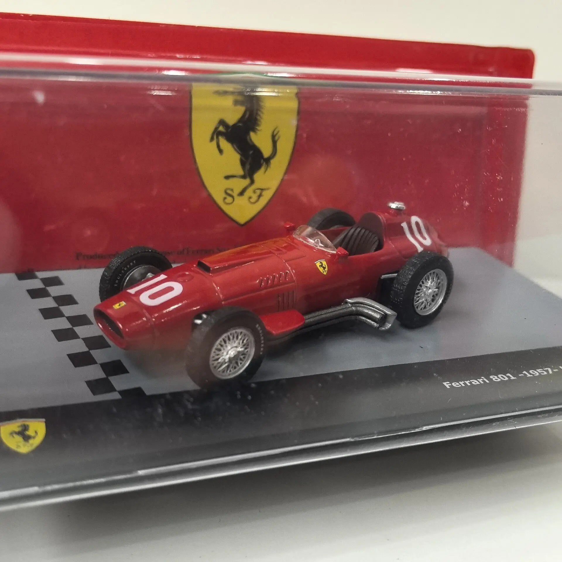 IXO Diecast 1/43 Scale 801 1957 # 10 F1 Formula Racing Car 44 Alloy Car Model