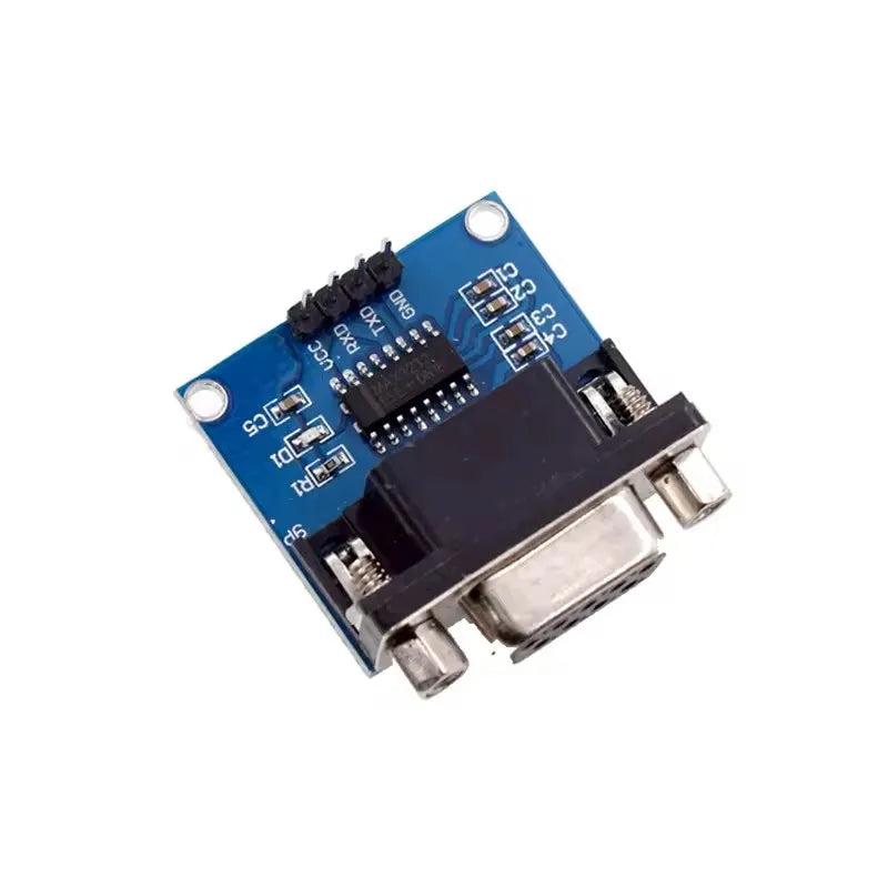 MAX3232 RS232 to TTL Serial Port Converter Module DB9 Connector MAX232 For Arduino